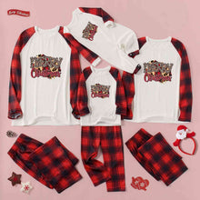 Load image into Gallery viewer, MERRY CHRISTMAS Graphic Top and Plaid Pants Set
