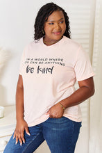 Load image into Gallery viewer, Simply Love Slogan Graphic Cuffed T-Shirt
