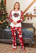 Load image into Gallery viewer, MERRY CHRISTMAS Y&#39;ALL Graphic Top and Pants Set
