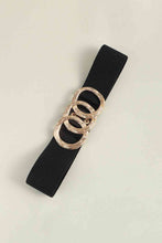 Load image into Gallery viewer, Zinc Alloy Buckle Elastic Wide Belt
