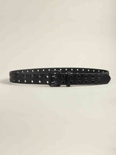 Load image into Gallery viewer, Grommet PU Leather Belt

