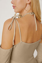 Load image into Gallery viewer, Tie Shoulder Layered Mini Cami Dress
