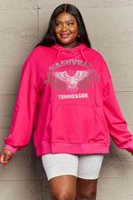 Load image into Gallery viewer, Simply Love Full Size NASHVILLE TENNESSEE Graphic Hoodie
