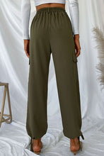 Load image into Gallery viewer, Drawstring Ankle Cargo Pants
