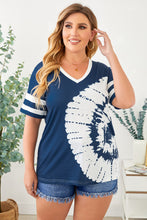 Load image into Gallery viewer, Plus Size V-Neck Tee Shirt
