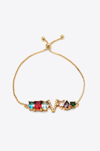 Load image into Gallery viewer, U to Z Zircon Bracelet
