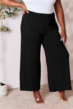 Load image into Gallery viewer, Double Take Full Size Smocked Wide Waistband Wide Leg Pants
