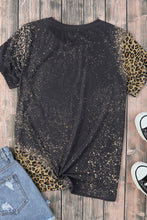 Load image into Gallery viewer, Graphic Leopard Round Neck Tee Shirt
