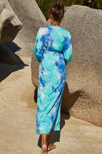 Load image into Gallery viewer, Tie Dye Wrap Maxi Dress
