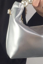 Load image into Gallery viewer, PU Leather Pearl Handbag
