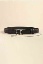 Load image into Gallery viewer, PU Leather Alloy Chain Belt
