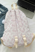 Load image into Gallery viewer, Printed Polyester Large Backpack (Fluffy Ball Included)
