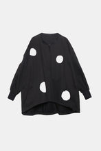 Load image into Gallery viewer, Large Scale Polka Dot Zip Up Jacket
