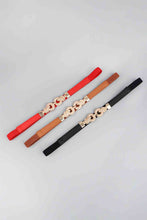 Load image into Gallery viewer, Zinc Alloy Buckle PU Leather Belt
