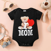 Load image into Gallery viewer, Baby Bear Graphic Short Sleeve Bodysuit
