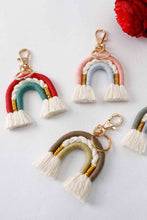 Load image into Gallery viewer, Random 4-Pack Rainbow Tassel Key Chain
