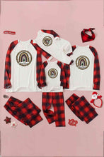 Load image into Gallery viewer, MERRY CHRISTMAS Graphic Top and Plaid Pants Set
