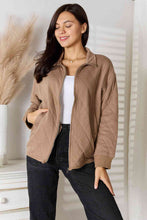 Load image into Gallery viewer, Heimish Full Size Zip-Up Jacket with Pockets
