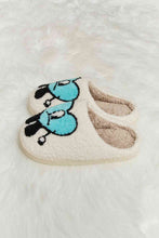 Load image into Gallery viewer, Melody Love Heart Print Plush Slippers
