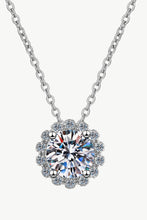 Load image into Gallery viewer, Flower-Shaped Moissanite Pendant Necklace
