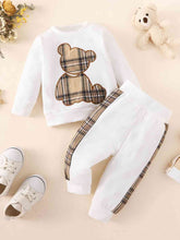 Load image into Gallery viewer, Baby Bear Graphic Sweatshirt and Joggers Set
