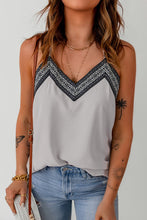 Load image into Gallery viewer, Contrast Trim Racerback Cami

