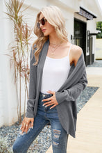 Load image into Gallery viewer, Open Front Long Sleeve Longline Cardigan
