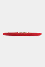 Load image into Gallery viewer, Zinc Alloy Buckle PU Leather Belt
