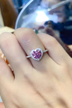Load image into Gallery viewer, Lifelong Journey 1 Carat Moissanite Heart Ring
