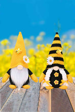 Load image into Gallery viewer, Bee and Flower Decor Faceless Gnome
