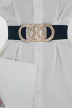 Load image into Gallery viewer, Zinc Alloy Buckle Elastic Wide Belt
