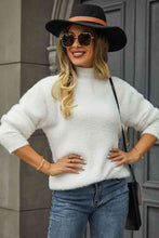 Load image into Gallery viewer, Turtle Neck Long Sleeve Pullover Sweater
