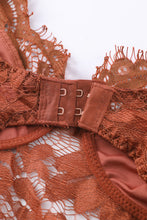 Load image into Gallery viewer, Lace Spaghetti Straps Cutout Bodysuit
