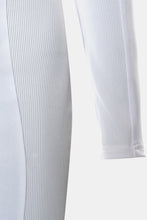 Load image into Gallery viewer, Ribbed Trim Zip Up Mini Dress

