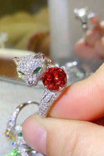 Load image into Gallery viewer, 2 Carat Moissanite Adjustable Animal Ring
