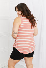 Load image into Gallery viewer, Zenana Find Your Path Full Size Sleeveless Striped Top
