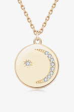 Load image into Gallery viewer, Moissanite Round Pendant Necklace

